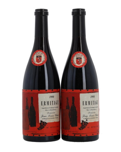 View full screen - View 1 of Lot 1005. Ermitage, Cuvée Cathelin 1998 Jean-Louis Chave (3 BT).