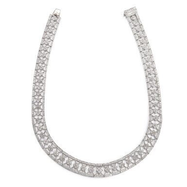 View full screen - View 1 of Lot 1704. Diamond Necklace | 鑽石項鏈.