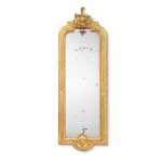 Cadre de miroir en bronze doré en partie d'époque Régence, vers 1720