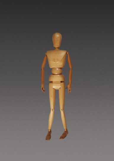 View full screen - View 1 of Lot 130. Artist's Articulated Life-Size Model, 20th century.