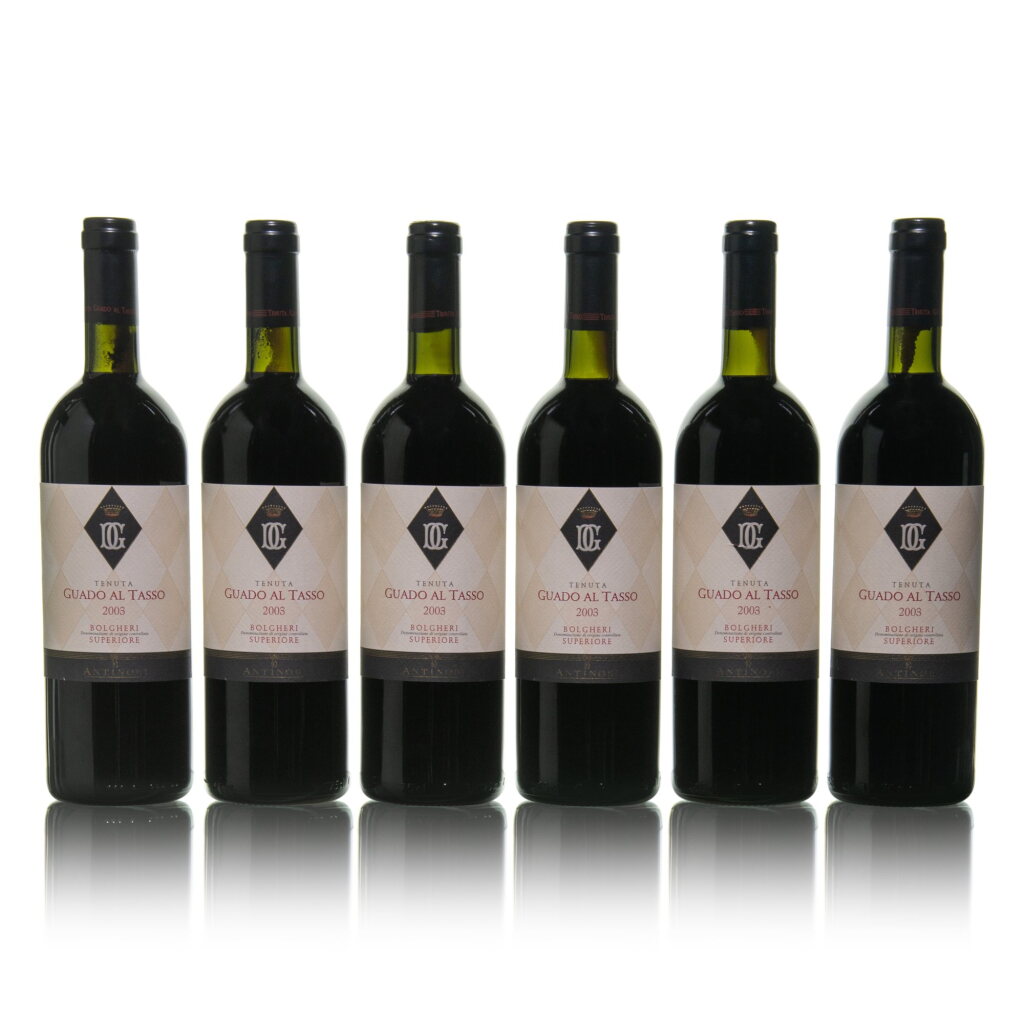 View full screen - View 1 of Lot 708. Guado al Tasso 2003-2005 Antinori (18 BT).