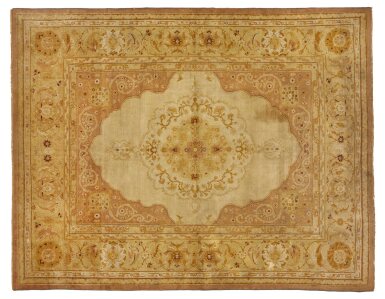 View full screen - View 1 of Lot 131. An Amritsar Carpet, North India, Late 19th Century.