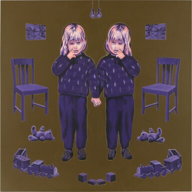 View full screen - View 1 of Lot 69. Mirroring Twins .