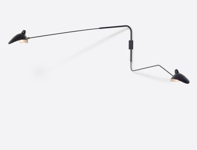 View full screen - View 1 of Lot 449. Two-Arm Wall Light.