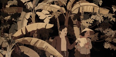 View full screen - View 1 of Lot 4539. Vietnamese Villagers | 越南鄉村居民.