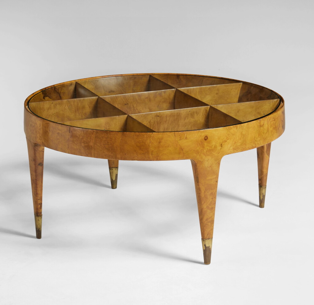 View full screen - View 1 of Lot 181. A Rare Low Table for the First Class Ballroom of the Giulio Cesare Ocean Liner.