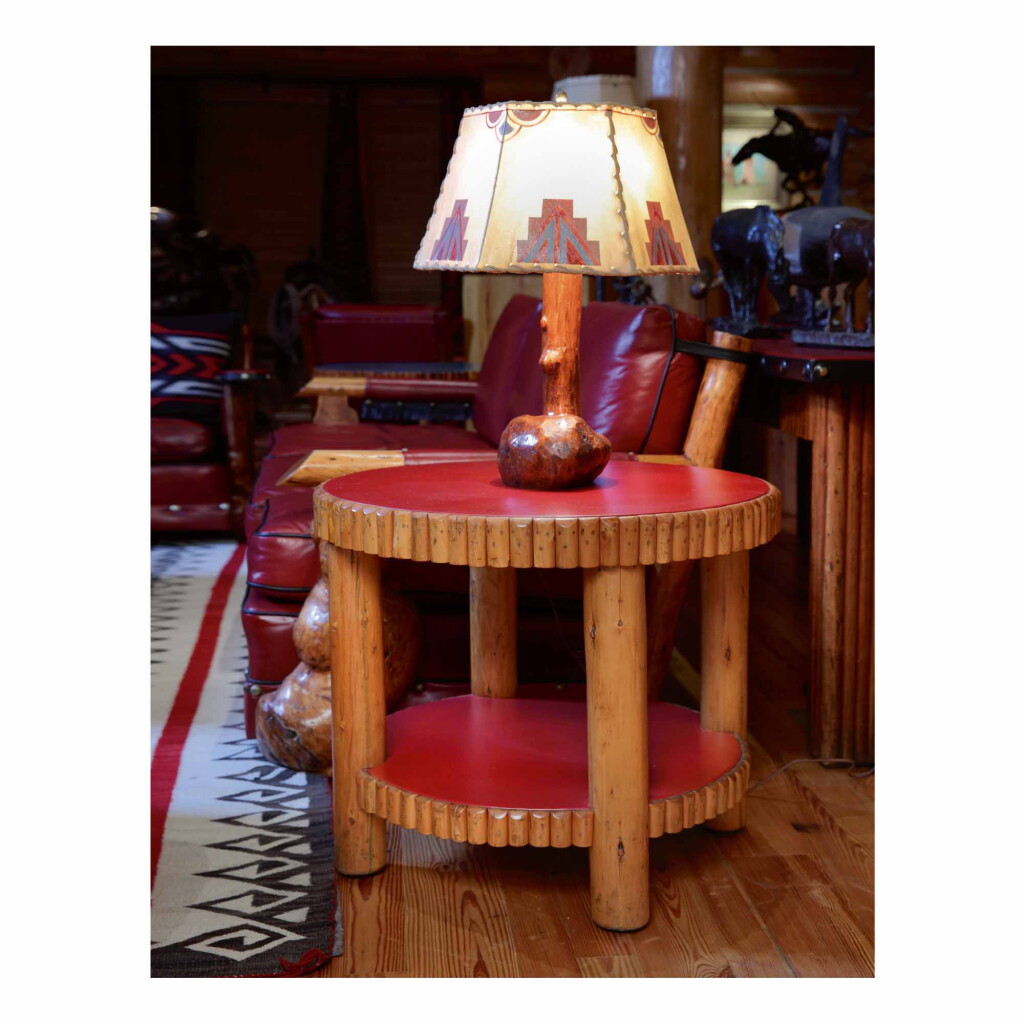 View full screen - View 1 of Lot 215. THOMAS MOLESWORTH | TWO-TIER SIDE TABLE.