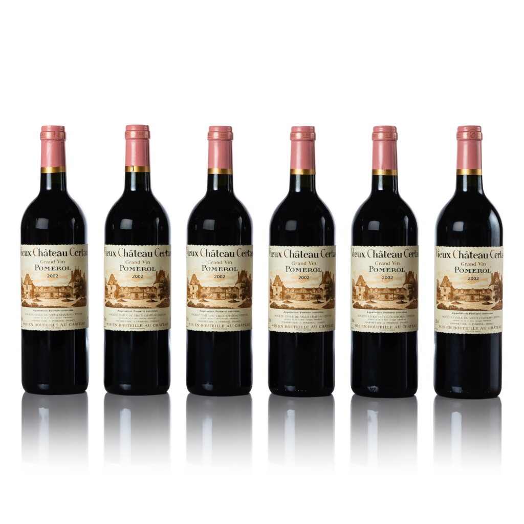 View full screen - View 1 of Lot 653. Vieux Château Certan 2002 (12 BT).
