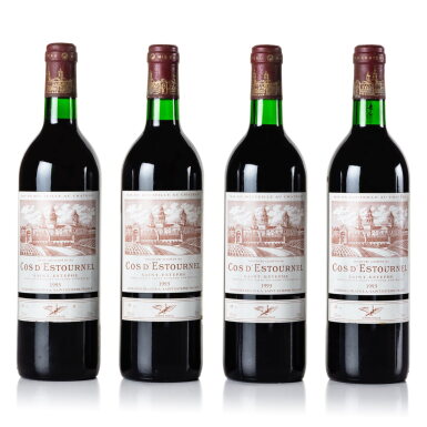 View full screen - View 1 of Lot 411. Château Cos d'Estournel 1993 (8 BT).