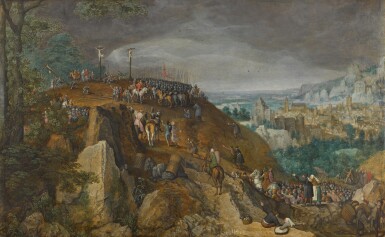 View full screen - View 1 of Lot 7. The Crucifixion of Christ on Mount Calvary.
