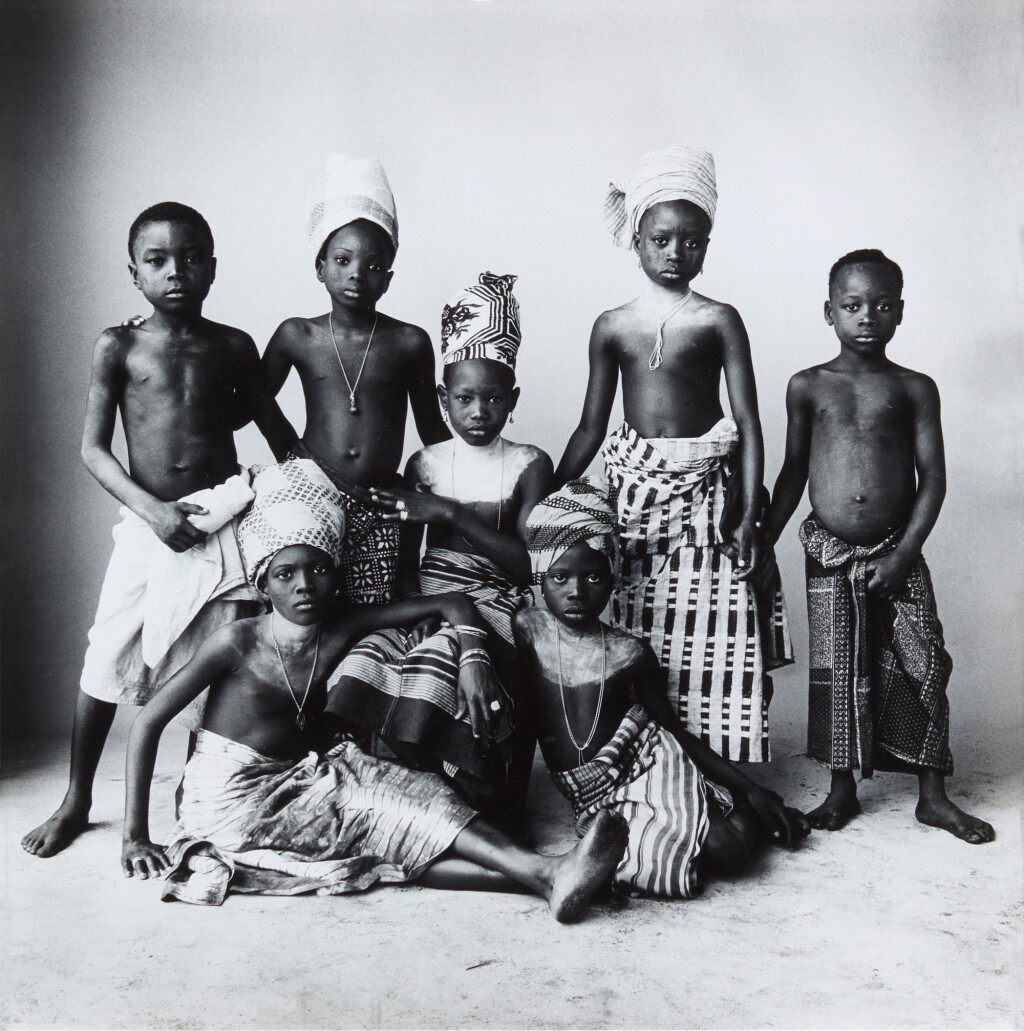 View full screen - View 1 of Lot 126. IRVING PENN | 'DAHOMEY CHILDREN', 1967.