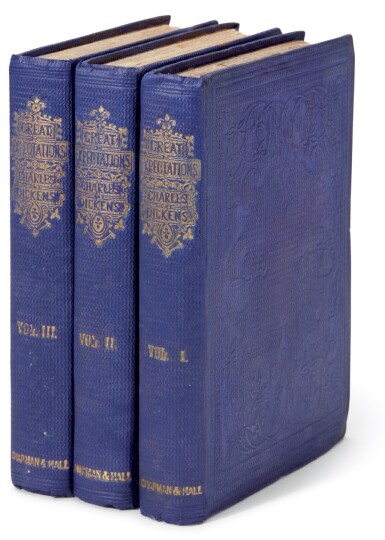 View full screen - View 1 of Lot 189. Dickens, Great Expectations, 1861, first edition, second impression.