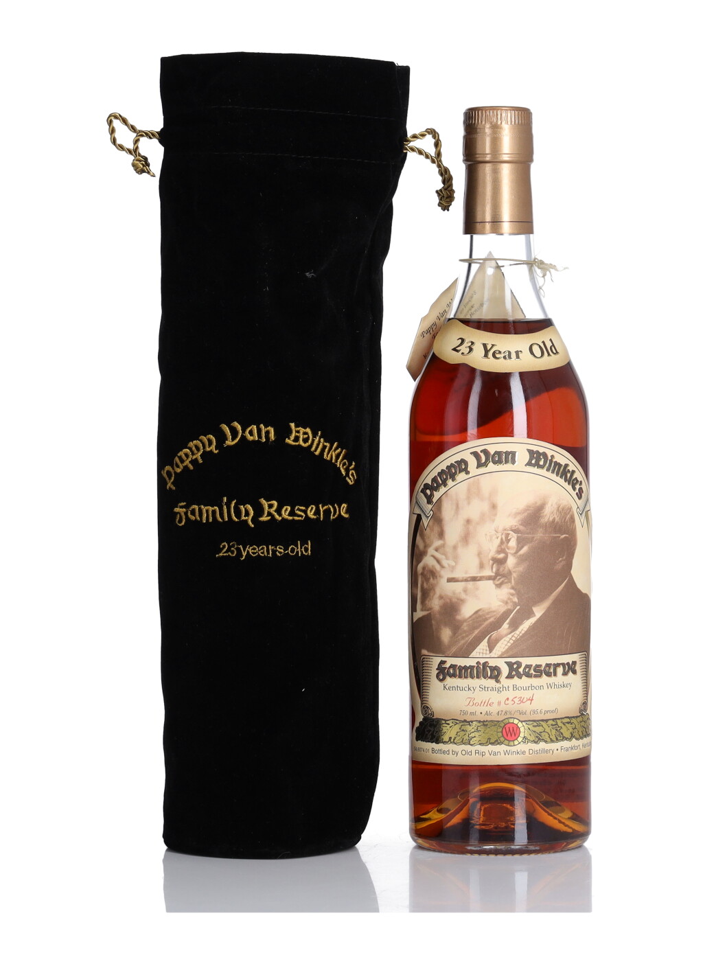 View full screen - View 1 of Lot 121. Pappy Van Winkle's 23 Year Old Family Reserve 95.6 Proof NV (1 Bottle 75cl).