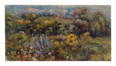 View full screen - View 1 of Lot 19. PIERRE-AUGUSTE RENOIR | PAYSAGE DU MIDI.