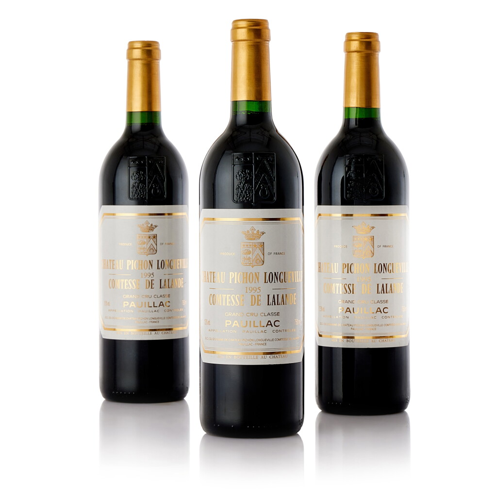 View full screen - View 1 of Lot 6374. Château Pichon Longueville, Lalande 1995 (12 BT).
