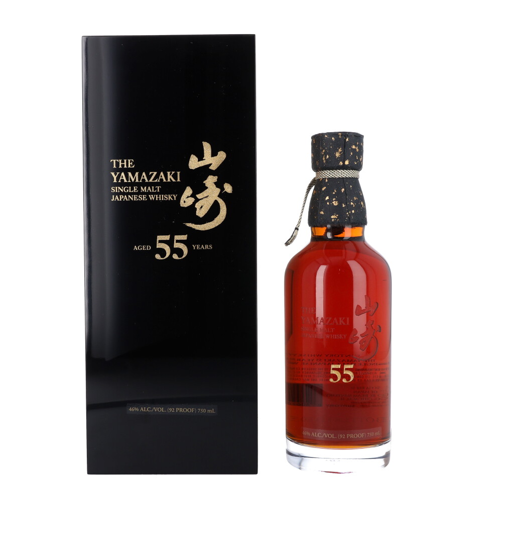 View full screen - View 1 of Lot 1. The Yamazaki 55 Year Old 46.0 abv (1 BT75).