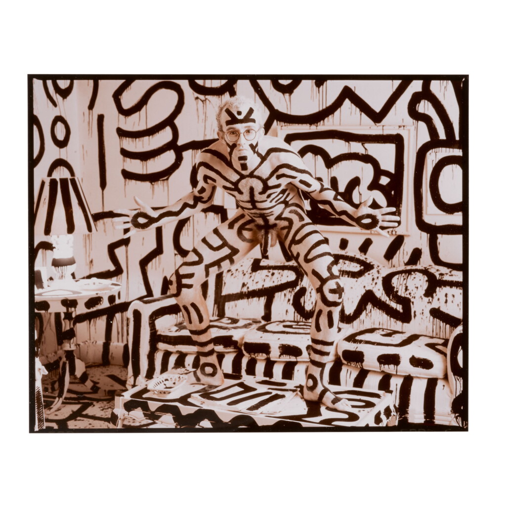 View full screen - View 1 of Lot 40. ANNIE LEIBOVITZ | 'KEITH HARING, NEW YORK'.