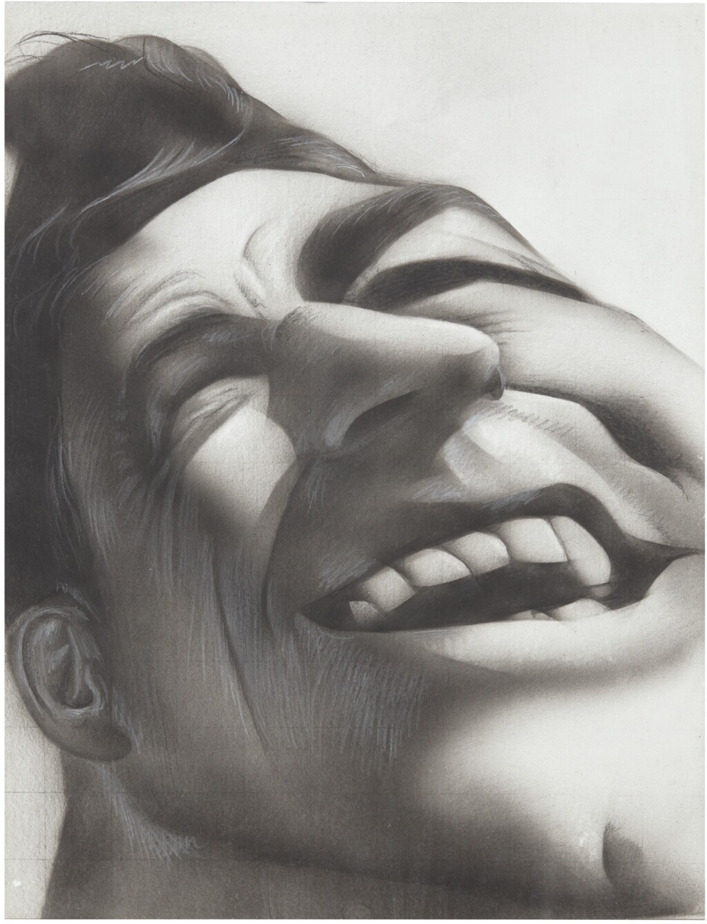 View full screen - View 1 of Lot 291. JIM SHAW | UNTITLED (FACE DRAWING #24).