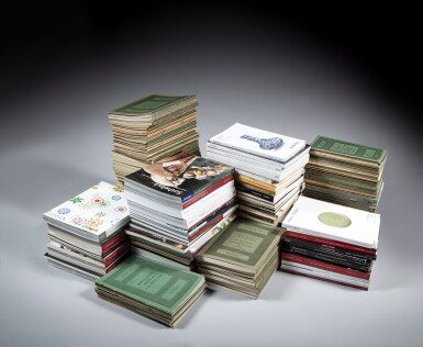 View full screen - View 1 of Lot 152. A large collection of approximately 2280 Asian art auction catalogues from 1940's to 2020 | 1940年代至2020年代 亞洲藝術拍賣圖錄一組約2280冊.