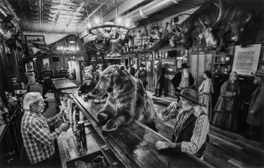 View full screen - View 1 of Lot 127. A Bear Walks into a Bar.
