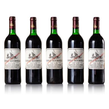 View full screen - View 1 of Lot 409. Château Beychevelle 1982 (5 BT).