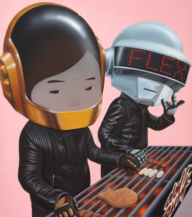 View full screen - View 1 of Lot 863. Yang Hyun Jun 楊賢俊 | Adult Child (Daft Punk I) 大孩子(DAFT PUNK I).