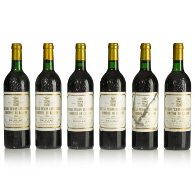 View full screen - View 1 of Lot 411. Château Pichon Longueville, Lalande 1986 (12 BT).