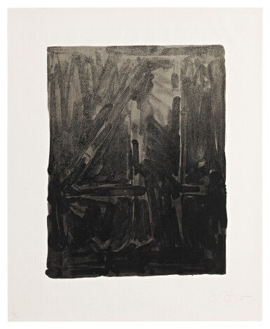 View full screen - View 1 of Lot 47. JASPER JOHNS | FIGURE 4 (ULAE 48).