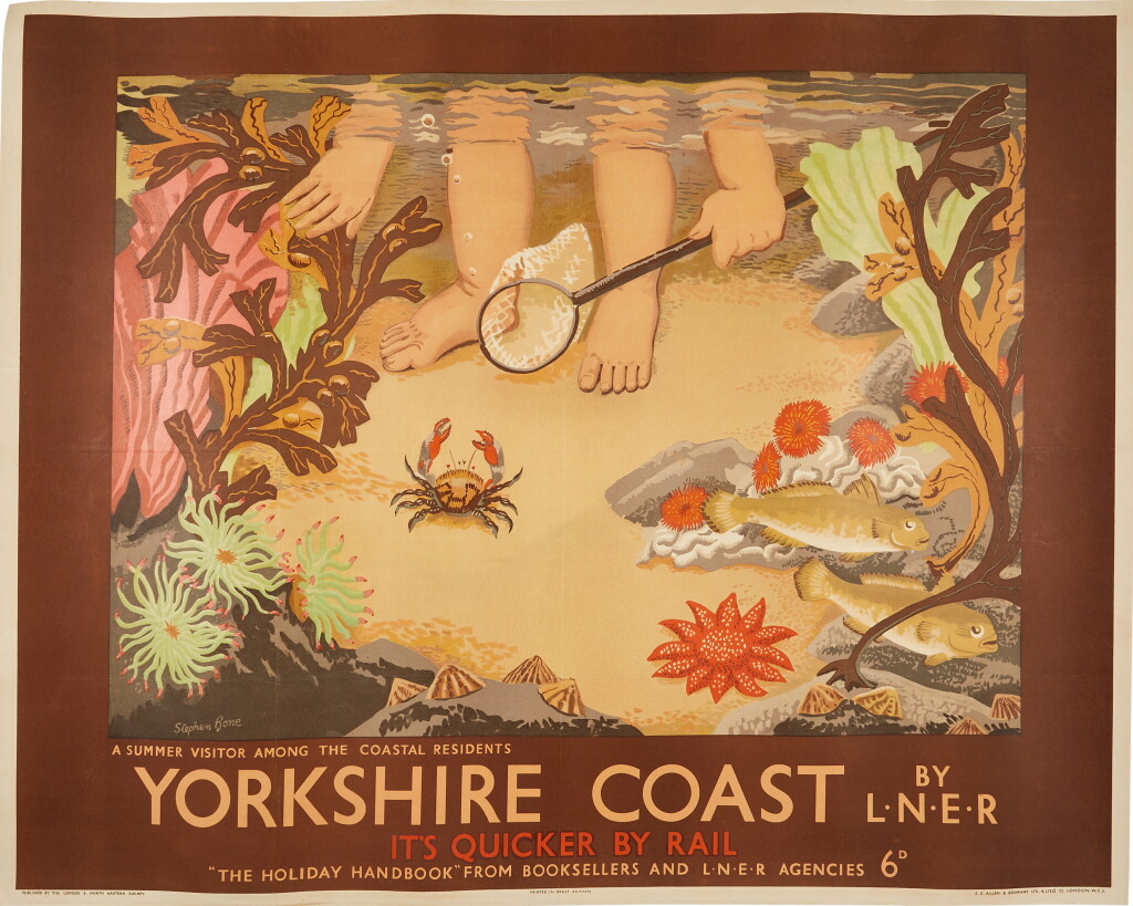 View full screen - View 1 of Lot 25. Yorkshire Coast by LNER.