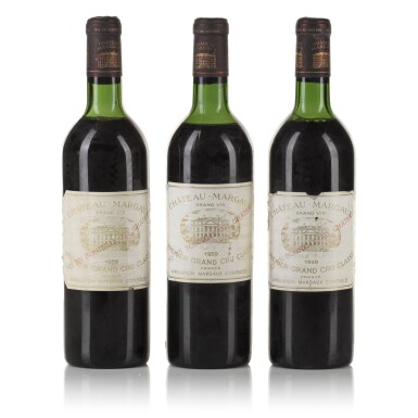 View full screen - View 1 of Lot 537. Château Margaux 1959 (3 BT).