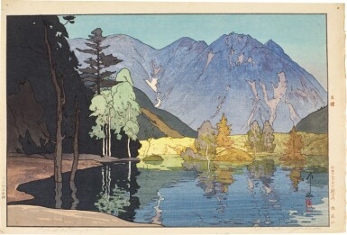 View full screen - View 1 of Lot 121. Yoshida Hiroshi (1876-1950) | Hodakayama | Taisho period, early 20th century.