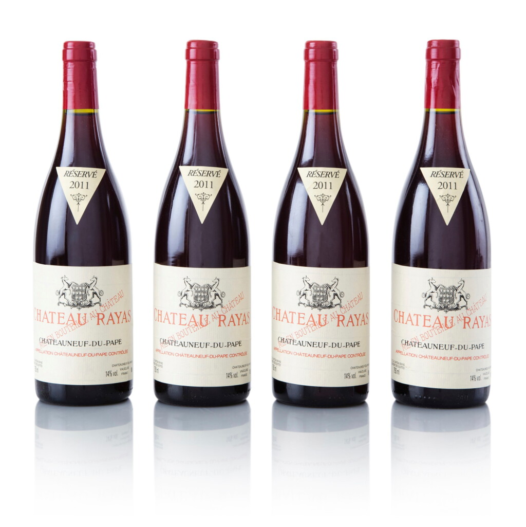 View full screen - View 1 of Lot 44. Châteauneuf du Pape, Château Rayas 2011 (4 BT) .