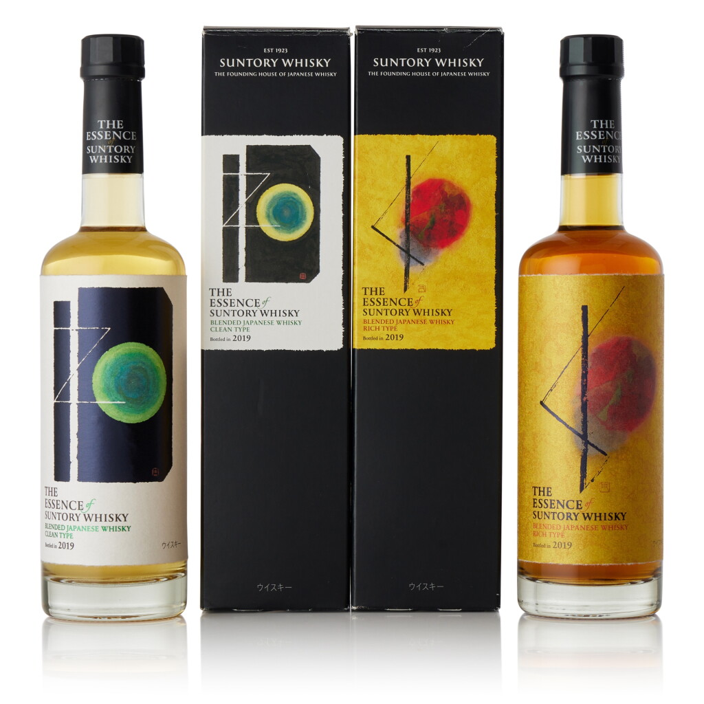 View full screen - View 1 of Lot 6269. The Essence of Suntory Blended Japanese Whisky Clean Type & Rich Type (2 BT50).