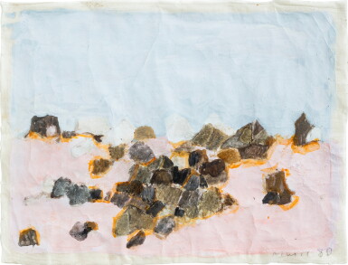 View full screen - View 1 of Lot 284. Paysage rocheux.