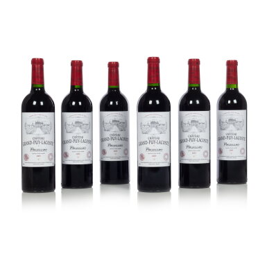 View full screen - View 1 of Lot 201. Château Grand Puy Lacoste 2003 (12 BT).