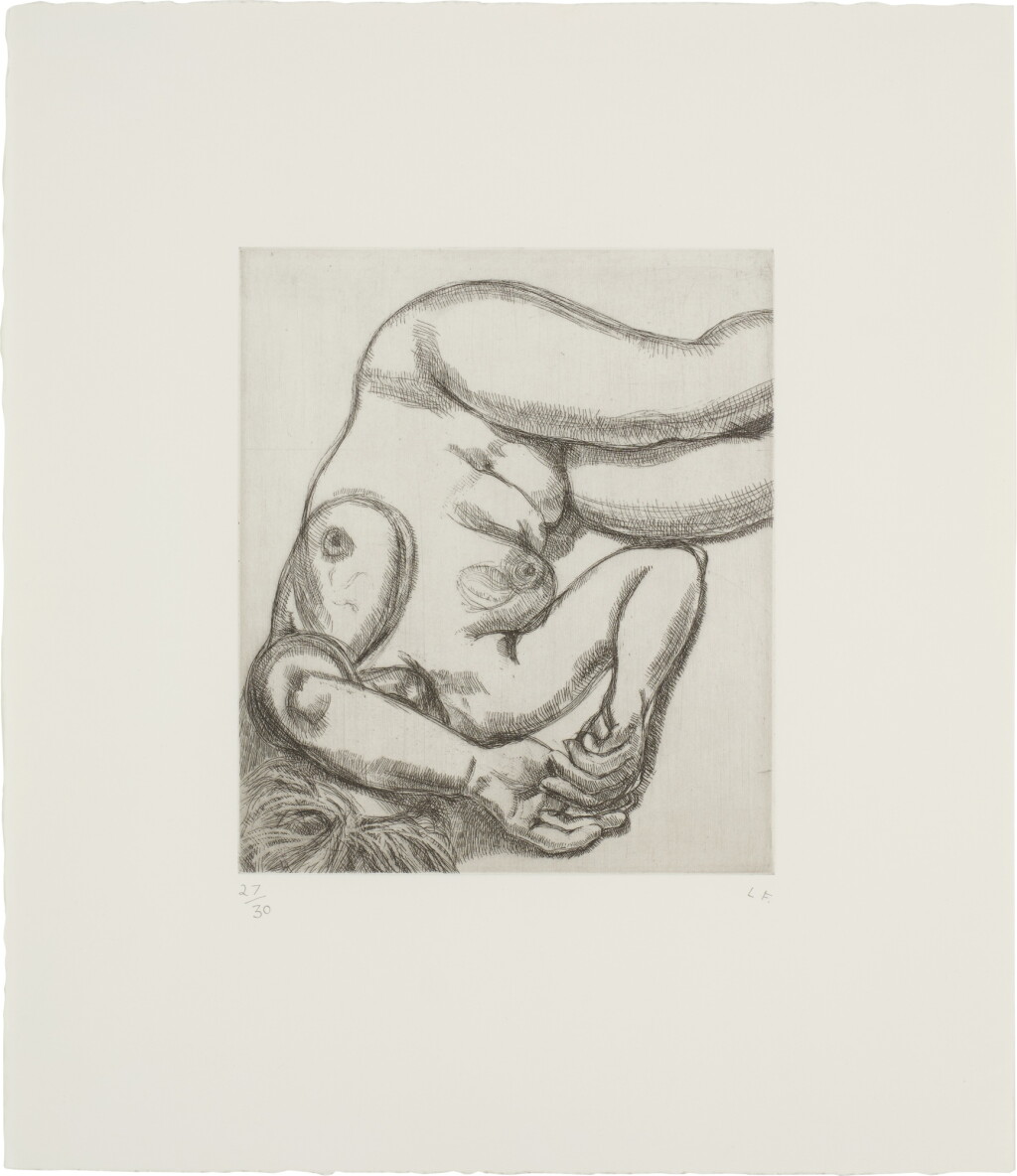 View full screen - View 1 of Lot 183. Woman on a Bed (Hartley 44; Figura 38).