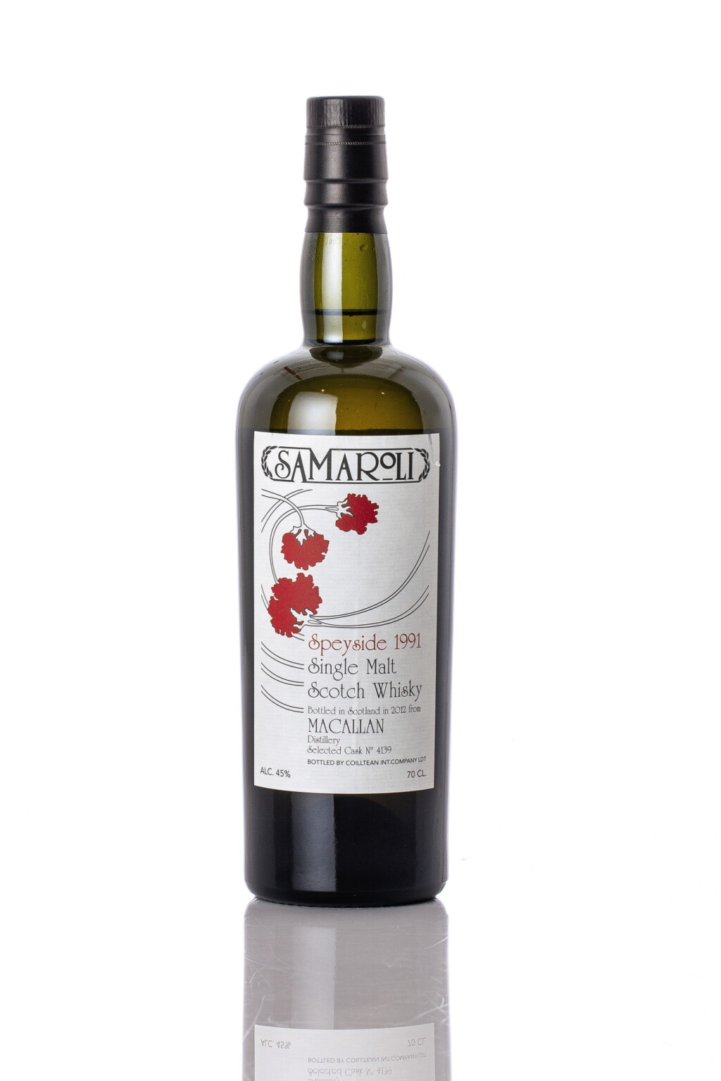 View full screen - View 1 of Lot 5526. The Macallan Samaroli Cask #4139 45.0 abv 1991 (1 BT70).
