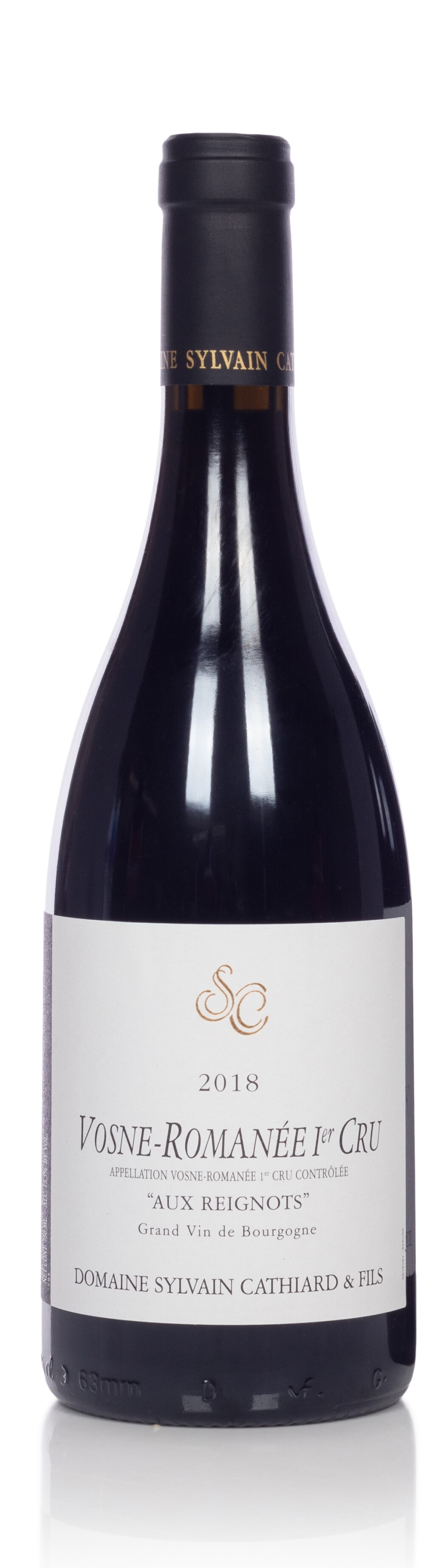 View full screen - View 1 of Lot 50. Vosne Romanée, Aux Reignots 2018 Sylvain Cathiard (3 BT).