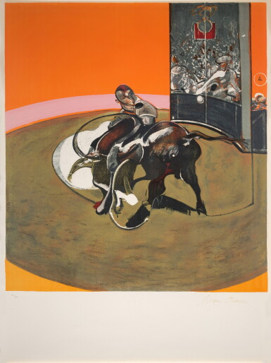 View full screen - View 1 of Lot 122. Étude pour une Corrida, after Study for Bullfight No. 1.