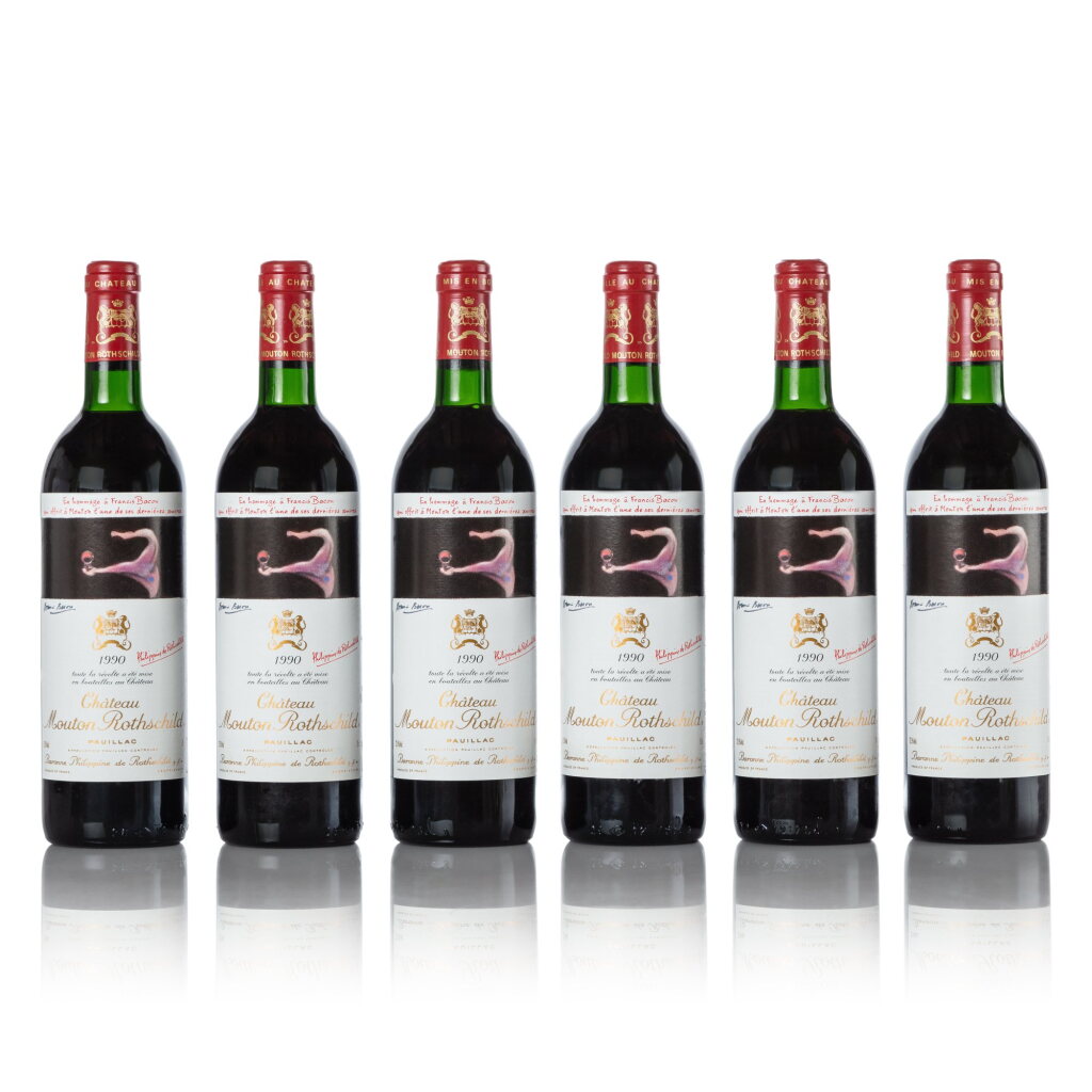 View full screen - View 1 of Lot 3398. Château Mouton Rothschild 1990 (12 BT).