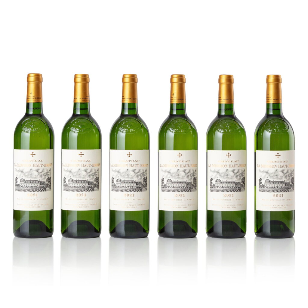 View full screen - View 1 of Lot 348. Château La Mission Haut-Brion Blanc 2021 (6 BT).
