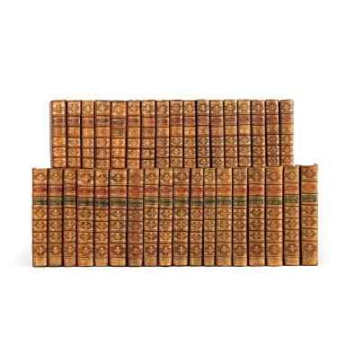 View full screen - View 1 of Lot 9. Diderot, Denis and Jean Le Rond D’Alembert, editors | The Encyclopédie; one of the most ambitious intellectual undertakings of the Enlightenment.