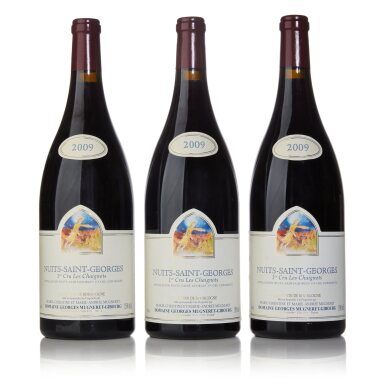 View full screen - View 1 of Lot 1586. Nuits St. Georges, Les Chaignots 2009 Mugneret-Gibourg (6 MAG).