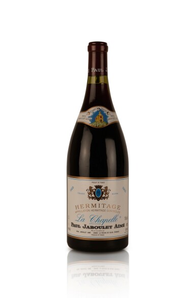 View full screen - View 1 of Lot 28. Hermitage, La Chapelle 1966 Paul Jaboulet Aîné (1 MAG).