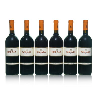 View full screen - View 1 of Lot 129. Solaia 2010 (6 BT).