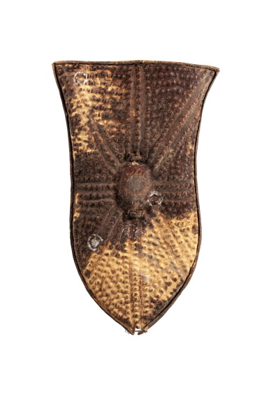 View full screen - View 1 of Lot 112. Bouclier, Wandela, Cameroun | Wandela shield, Cameroon.