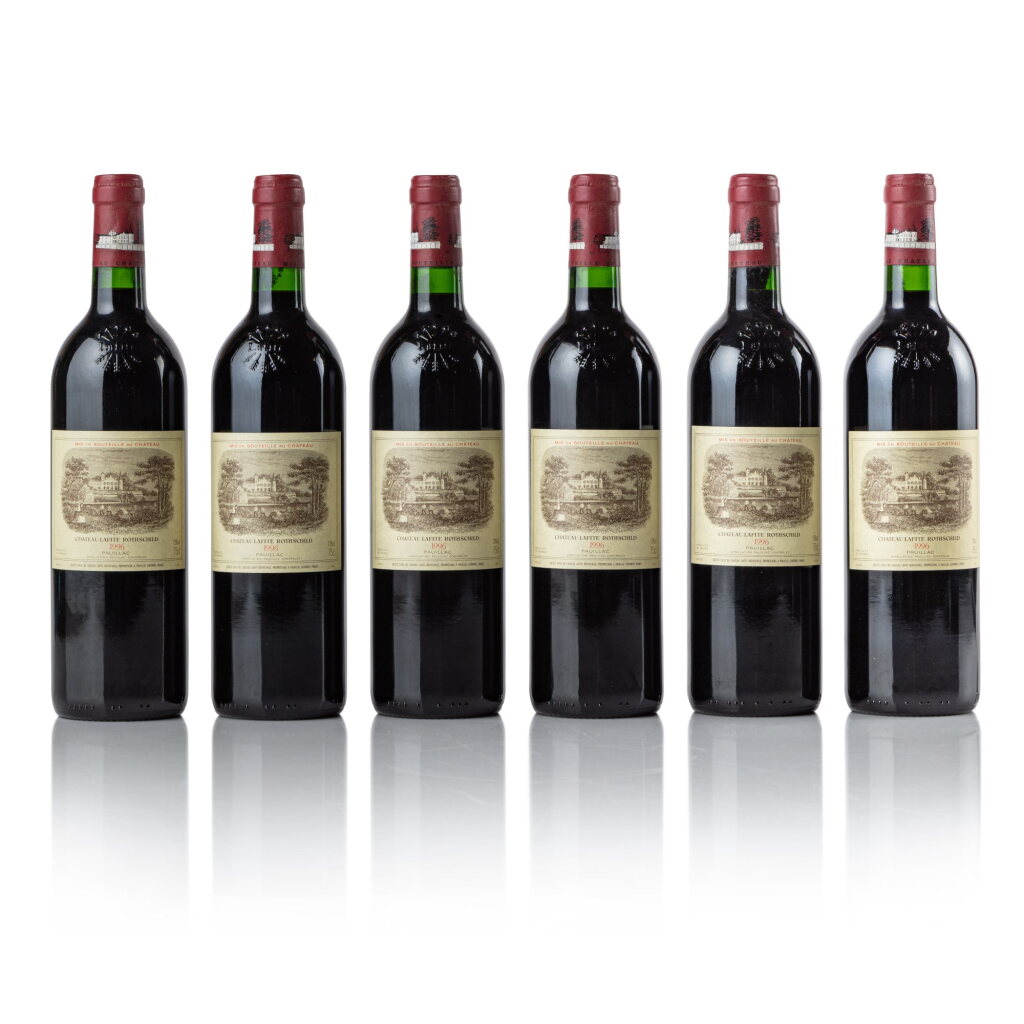 View full screen - View 1 of Lot 624. Château Lafite 1996 (9 BT).