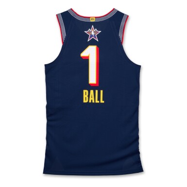 View full screen - View 1 of Lot 42. LaMelo Ball ‘NBA All-Star’ Prototype Jersey.