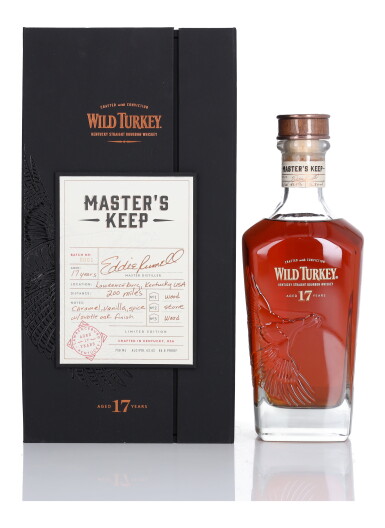 View full screen - View 1 of Lot 457. Wild Turkey Master's Keep 17 Year Old Bottled In Bond 100 Proof NV (1 Bottle 75cl).