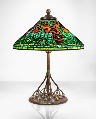 View full screen - View 1 of Lot 364. "Poppy" Table Lamp.